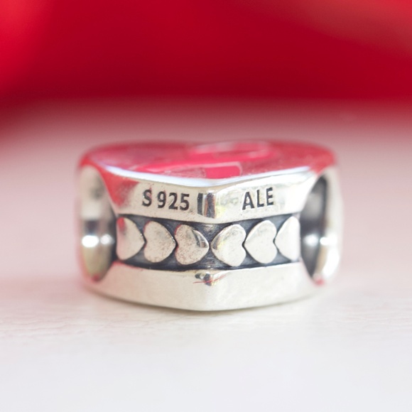 Pandora Sterliung Silver Hope Breast Cancer Charm ENG7962015 - Picture 3 of 3